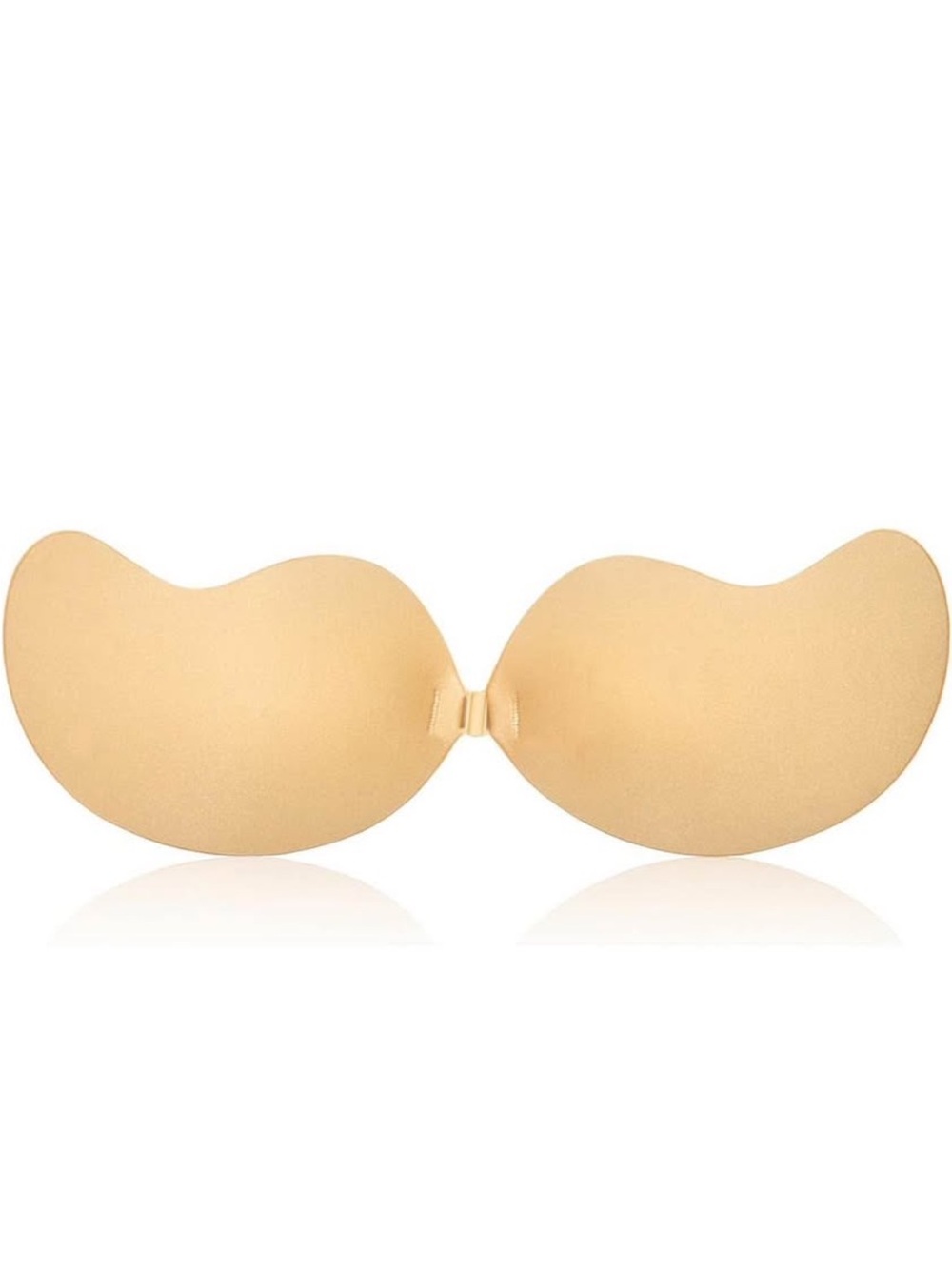 Nude Adhesive Strapless Silicone Bra - Invisible Support